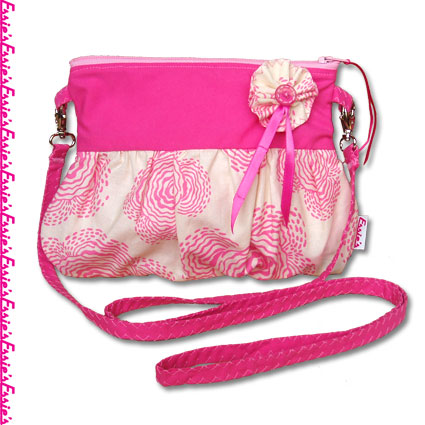big clutch pink white front Featured Seller: Essies